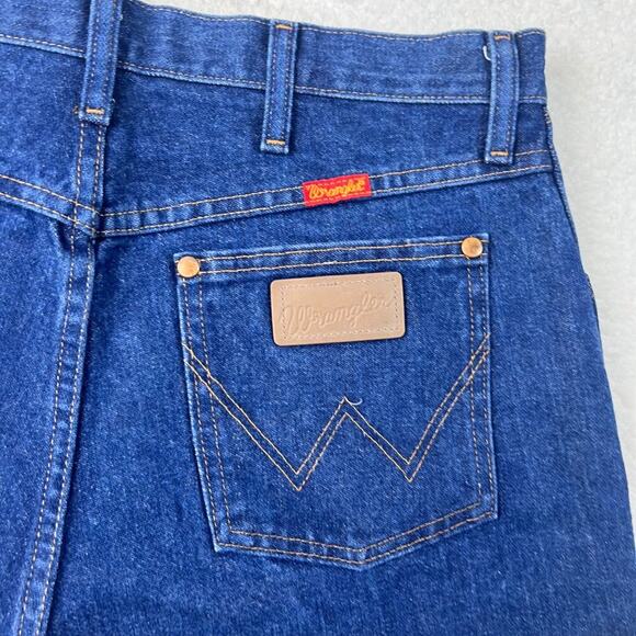 Wranglers Cutoff Boho Western Denim Distressed High Rise Shorts Micro Short 15 - Picture 3 of 5